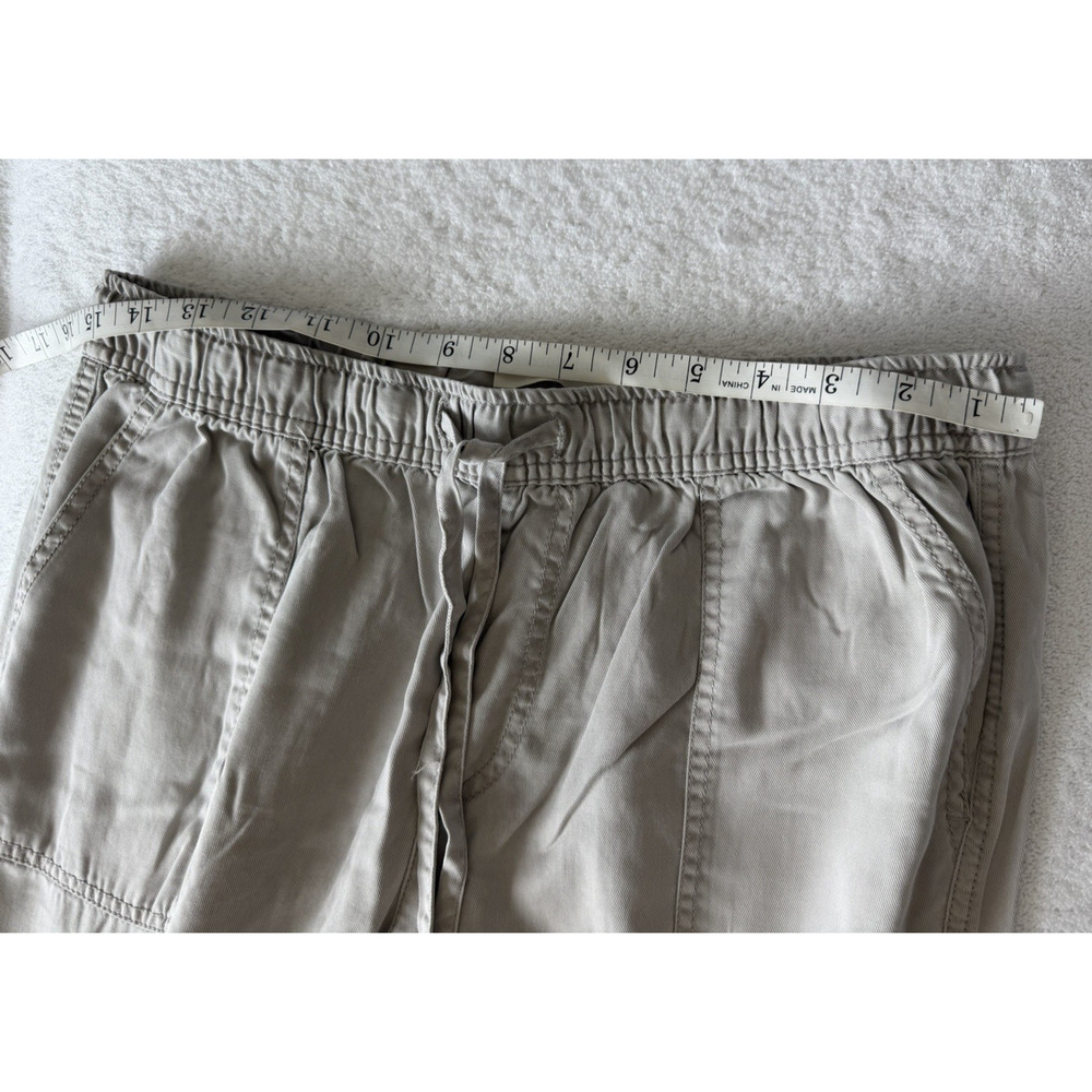 NWOT C&C California Jogger utility Pants Women’s Medium Lyocell Pull On Gray - Picture 4 of 6